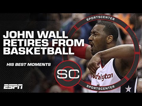 John Wall retires from basketball 🏀 The BEST moments of his NBA career | SportsCenter