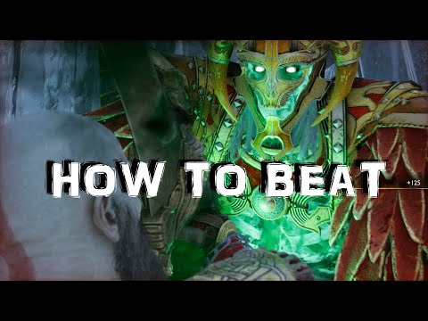 God of War Ragnarok - How to Beat - KING HROLF KRAKI (BERSERKER KING) BOSS
