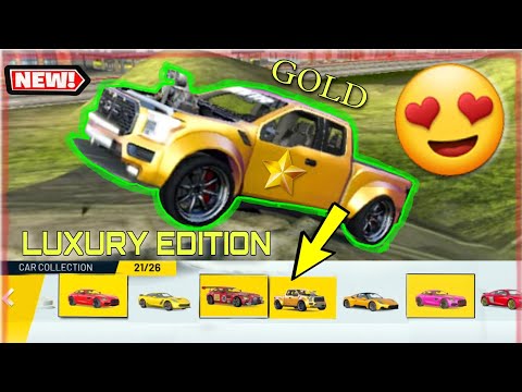 🤩FORD RAPTOR GOLD LUXURY Edition | 🤯NEW SKIN 🥳NEW UPDATE#ford #update #extremecardrivingsimulator
