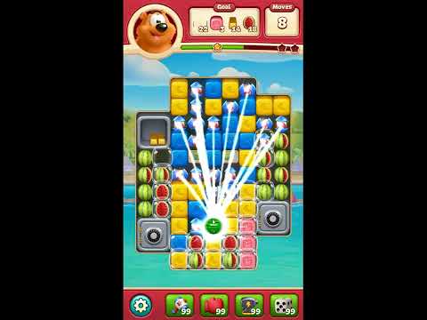 Toon Blast Level 10751 - NO BOOSTERS 🐻🐺🐱 | SKILLGAMING ✅