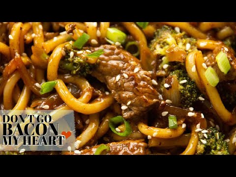 Black Pepper Beef & Broccoli Noodles