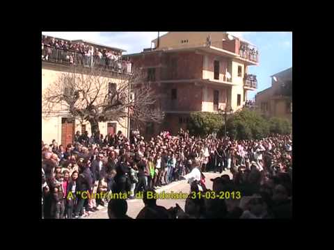 A "Cunfrunta" di Badolato (31-03-2013)