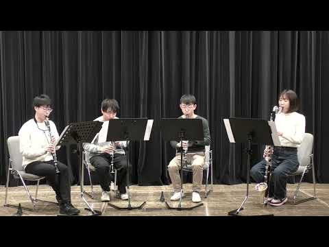 スリー・ラテン・ダンス No.1/Latin Dance No.1 Charanga di Xiomara Reyes/クラリネット4重奏【Clarinet Ensemble 137】