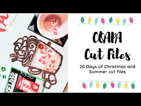 Hot Chocolate & Backside Shaker | Day 20 of COAPA 20 Days of Cutfiles | Process Video