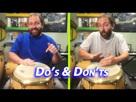 Conga Drumming Do's and Don'ts for Beginners