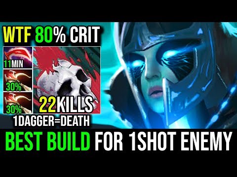 Best Build For PA 2xDaedalus AMAZING 80% CRIT DAGGER=DEATH Phantom Assassin Make Enemy Like a Creep