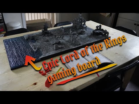 Epic Osgiliath gaming board for Middle-earth Strategy Battle Game