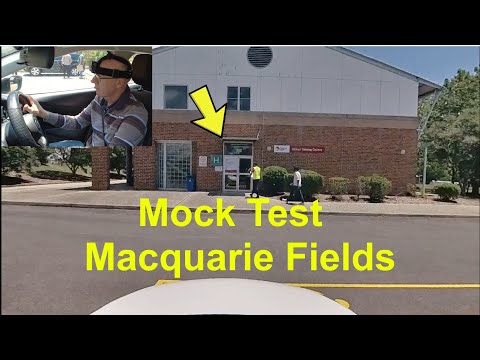 059 Mock Test 005 Macquarie Fields Driver Testing Centre #mock test