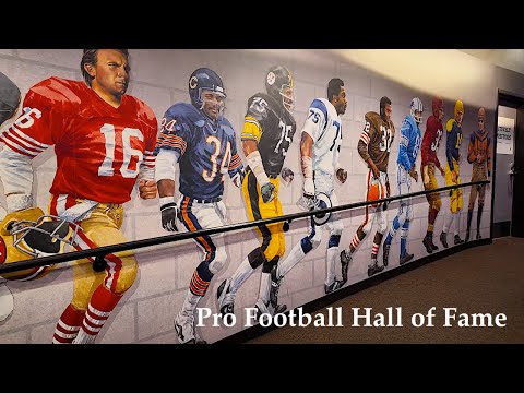 Pro Football Hall of Fame Full Walking Guide - Canton Ohio