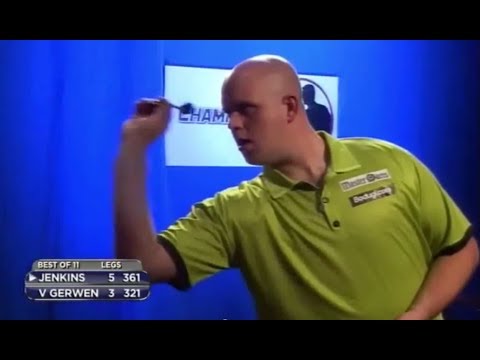 9 DARTER!! Michael van Gerwen - 2013 CLoD vs Terry Jenkins