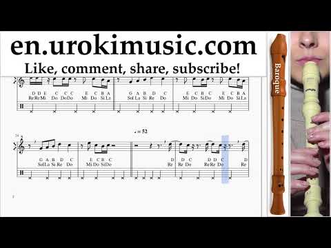 How to Play Recorder (B.) Meghan Trainor - Let You Be Right Tabs um-ih352