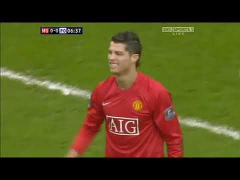 Manchester United vs Portsmouth March 8th 2008 Full Match Replay