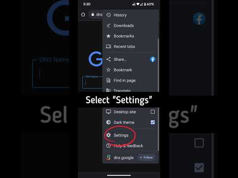 How to choose DNS for Chrome