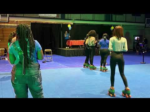 Enjoy roller skating on campus Enjoy roller skating on campus