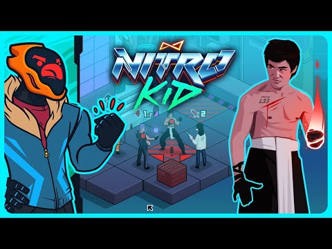 Vaporwave Martial Arts Roguelike Deckbuilder! - Nitro Kid [Balance Update]