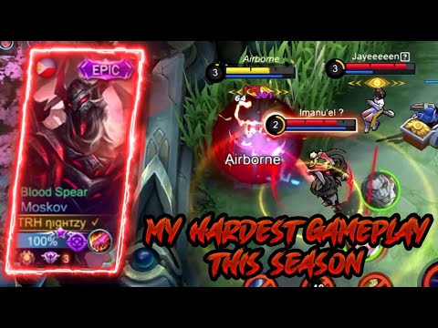 MOST UNDERRATED MARKSMAN (MOSKOV) VS MOST OVERPOWERED MARKSMAN (WANWAN) + TOP GLOBAL TANK!(2V1)-MLBB