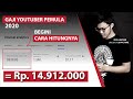 PENGHASILAN YOUTUBER PEMULA 2020, Ternyata cara menghitungnya seperti ini! PENGHASILAN YOUTUBER PEMULA 2020, Ternyata cara menghitungnya seperti ini!
