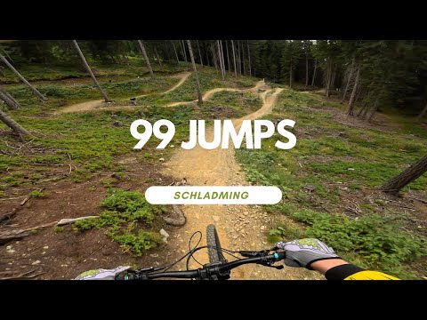 99 Jumps Bikepark Schladming Austria 🇦🇹 full run POV RAW