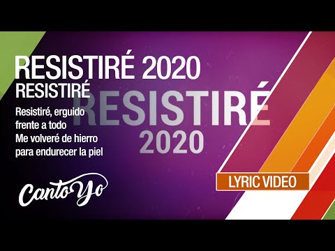 Resistiré 2020 - Resistiré (Lyric Video) | CantoYo