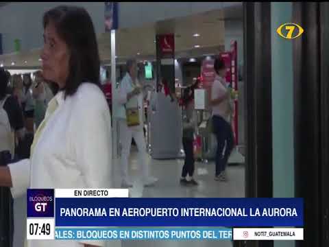 Panorama do Aeroporto Internacional La Aurora