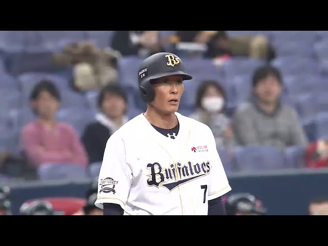 【1回裏】バファローズ・糸井が三遊間を破るタイムリー!! 2015/3/10 Bs-S