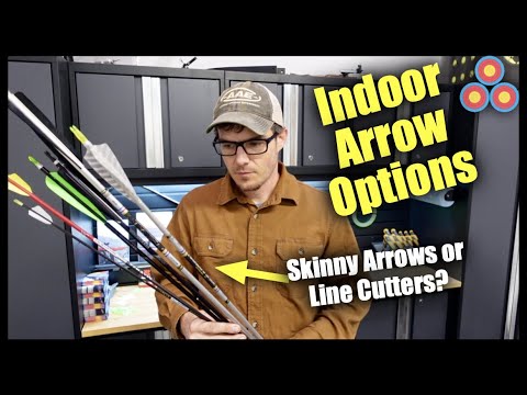 Indoor Arrow Selection Guide | Skinny Arrows or Line-Cutters for Indoor Archery?