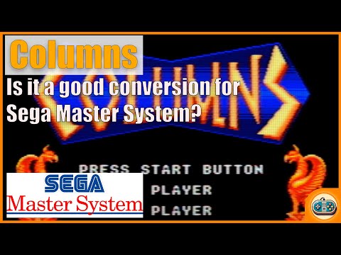 Columns (Sega Master System) | Playing 10 Minutes to this classic puzzle game