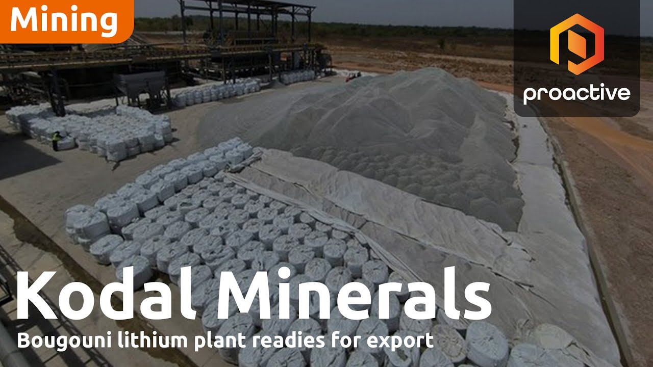 Kodal Minerals nears completion at Bougouni Lithium project, prepares for exports