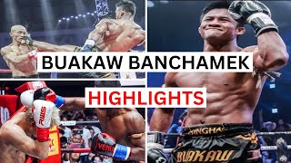Buakaw Banchamek Highlights & Knockouts