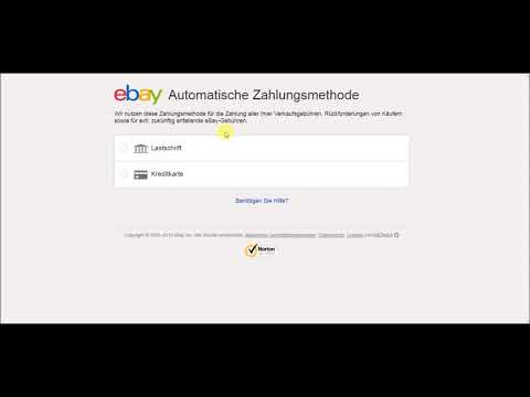 Anleitung: Bei eBay Bankkonto für den Einzug der eBay-Gebühren ändern