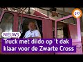 Aftellen tot de Zwarte Cross: knalroze dildo-truck is er klaar voor