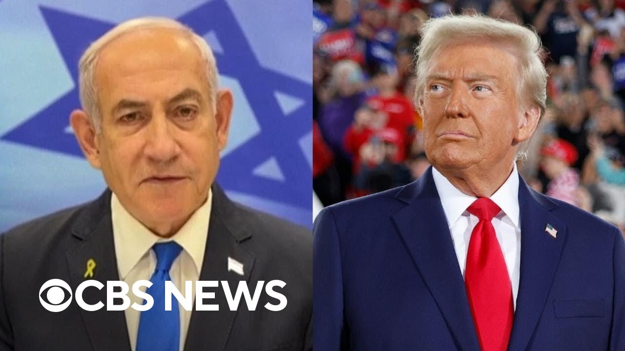 Netanyahu calls Trump's win a "huge victory"