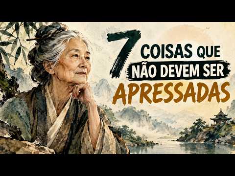 7 COISAS QUE VOCÊ NÃO DEVE APRESSAR NA VIDA | Sabedoria 🍃