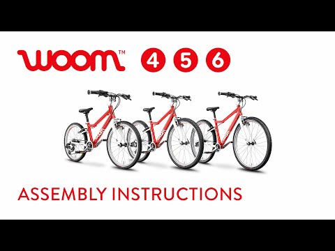How to assemble 🧰 your woom 4, 5 and 6 | woom bikes