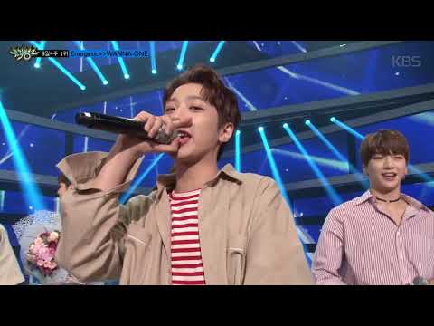 뮤직뱅크 – 8월 4주 1위 Wanna One - 에너제틱 (Energetic) 세리머니 Cut ㅣ KBS방송