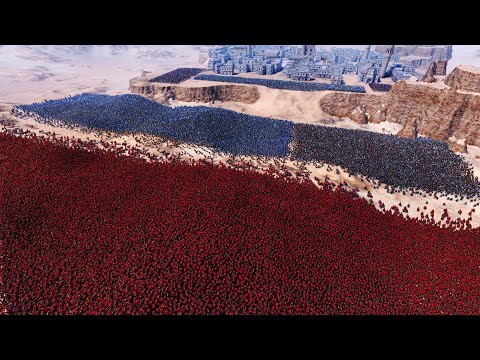Spartans Lay Siege To Medieval City Ultimate Epic Battle Simulator UEBS