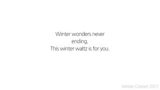 Winter Waltz (with singers)