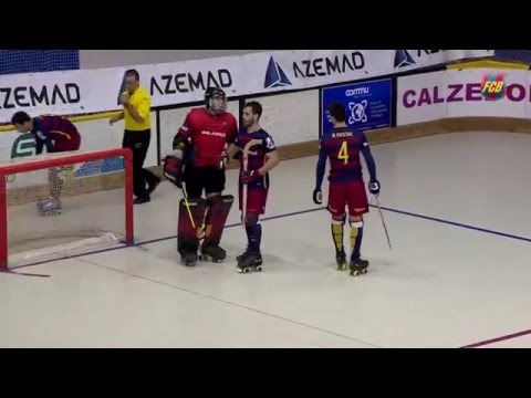 [HIGHLIGHTS] HOQUEI PATINS (OK Liga): CP Voltregà - FC Barcelona Lassa (1-4)