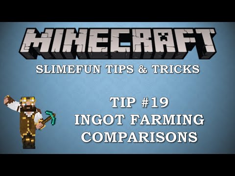 Slimefun Tips & Tricks #19 - Ingot farming