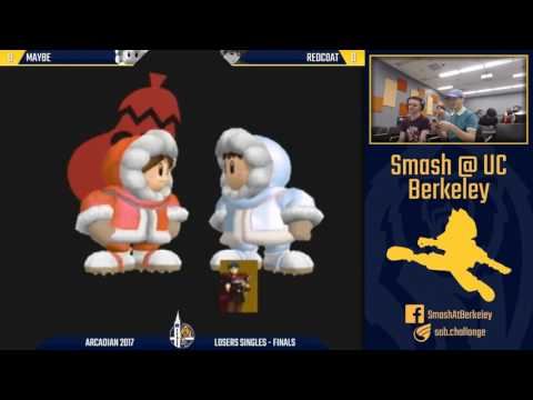 Berkeley Arcadian 2017 - Melee Singles Losers Finals: Maybe vs Redcoat