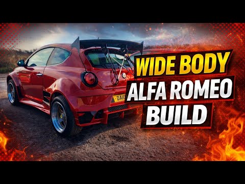 I Built a ONE-OF-A-KIND Widebody Alfa MiTo – Absolutely Crazy!