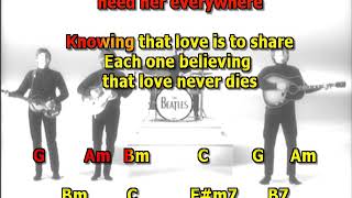 Here there and everywhere the beatles mizo lead vocals lyrics chords