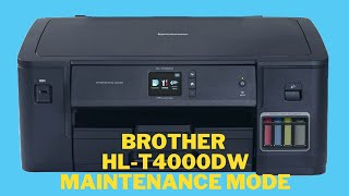 The Ultimate Guide To Brother Hl-t4000dw Maintenance Mode