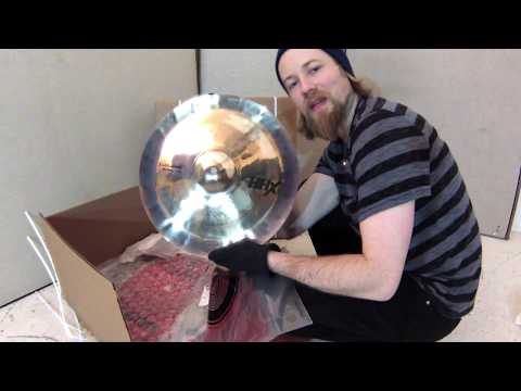 UNBOXING Brand New SABIAN Cymbals 2016 pt.1
