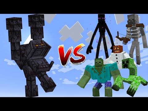 Blackstone Dwarf VS Mutant Monsters - Mob Battles In Minecraft