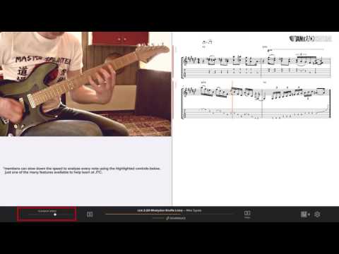 *JTC Free Lick #5* From Mika Tyyskä’s ‘20 Mixolydian Shuffle Licks’
