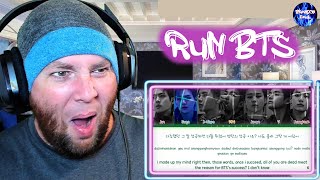 Download lagu BTS 'RUN BTS' COLOR CODED LYRICS | BRANDON FAUL REACTS mp3