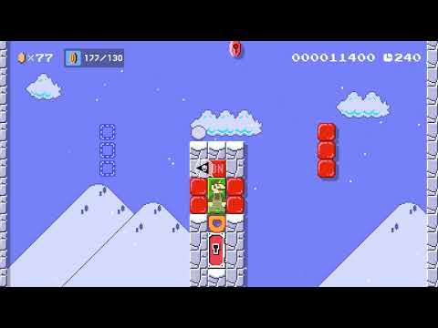 Superball flower by santy2023 🌎World Record! 🍄 Super Mario Maker 2 ✹Switch✹ #byp