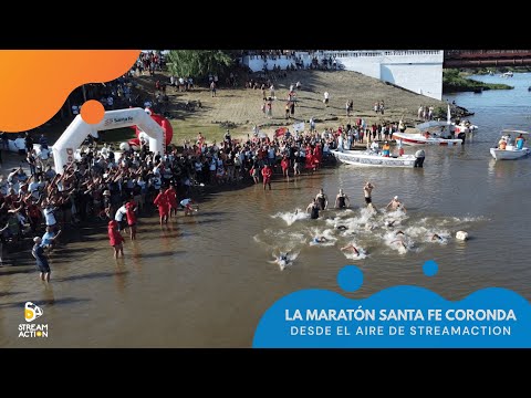 La Maratón Santa Fe Coronda desde el aire de STREAMACTION