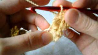 How To Work With Red Heart Pomp-a-Doodle Yarn.wmv